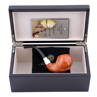 Курительная трубка Mastro de Paja Unica в шкатулке, 9 мм M455