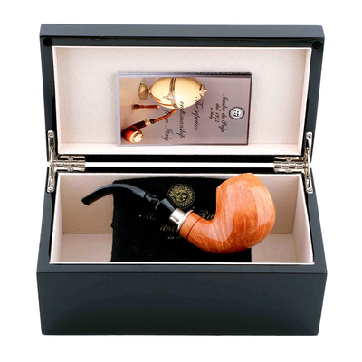Курительная трубка Mastro de Paja Unica, Юбилейная 45 Лет компании, в шкатулке, 9 мм M905
