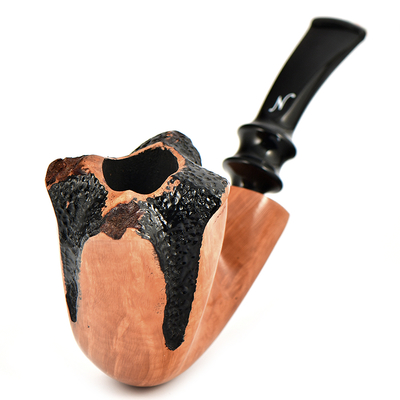 Курительная трубка Nording - Briar Line Spiral Line - Rustic 01, без фильтра