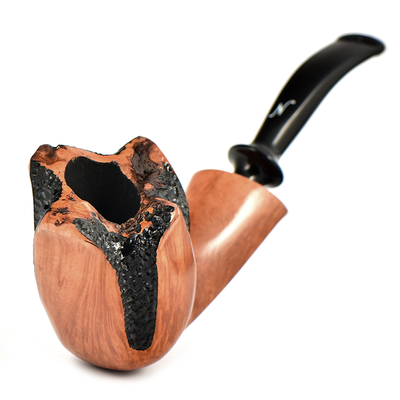 Курительная трубка Nording - Briar Line Spiral Line - Rustic 02, без фильтра