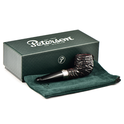 Курительная трубка Peterson 160th Anniversary - Rustic - pat  OB P-Lip, без фильтра