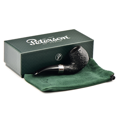Курительная трубка Peterson 160th Anniversary - SandBlast - pat. B P-Lip, без фильтра