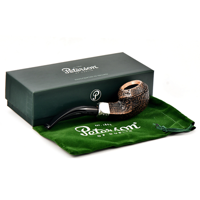 Курительная трубка Peterson Arklow Sandblasted 80s, без фильтра