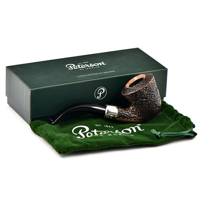 Курительная трубка Peterson Arklow Sandblasted B10, 9мм
