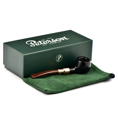 Курительная трубка Peterson Christmas Pipe 2024 Ebony 406, без фильтра