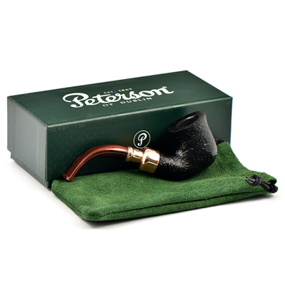 Курительная трубка Peterson Christmas Pipe 2024 SandBlasted 05, без фильтра
