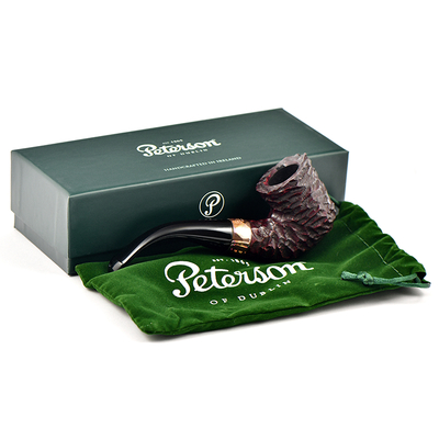 Курительная трубка Peterson Christmas Pipe 2025 Rustic 05 P-Lip, без фильтра