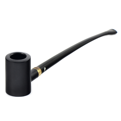 Курительная трубка Peterson Churchwarden - Ebony Tankard Silver, без фильтра