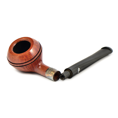 Курительная трубка Peterson De Luxe Classic Natural 411 P-Lip, без фильтра