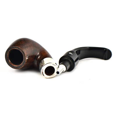 Курительная трубка Peterson De Luxe System Dark Smooth 20s P-Lip, 9 мм