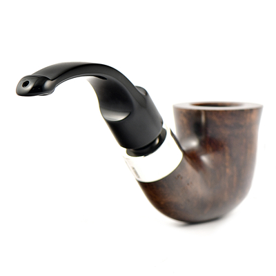 Курительная трубка Peterson De Luxe System Dark Smooth 5s P-Lip, без фильтра