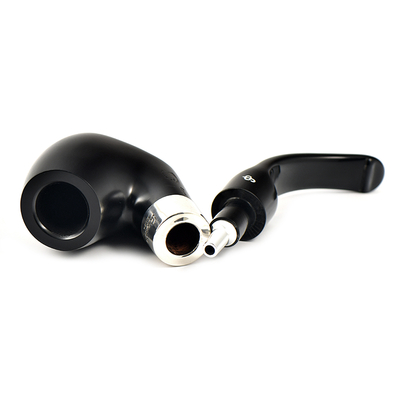 Курительная трубка Peterson De Luxe System Ebony 20FB P-Lip, без фильтра