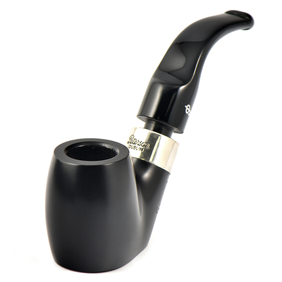 Курительная трубка Peterson De Luxe System Ebony 20FB P-Lip, без фильтра