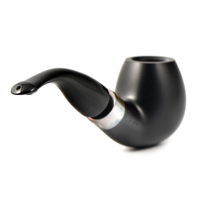 Курительная трубка Peterson De Luxe System Ebony B42 P-Lip, без фильтра