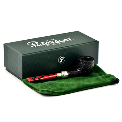 Курительная трубка Peterson Dracula Spigot SandBlast 608, без фильтра