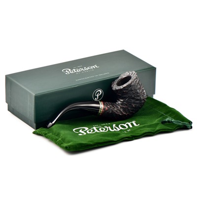 Курительная трубка Peterson Emerald Rustic 05 P-Lip, 9 мм