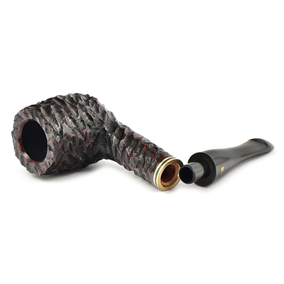 Курительная трубка Peterson Emerald Rustic 107 P-Lip, 9 мм