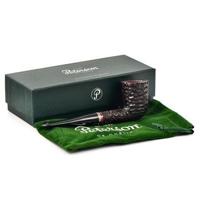 Курительная трубка Peterson Emerald Rustic 120 P-Lip, 9 мм