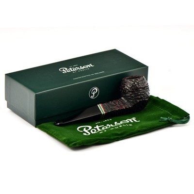 Курительная трубка Peterson Emerald Rustic 150 P-Lip, 9 мм