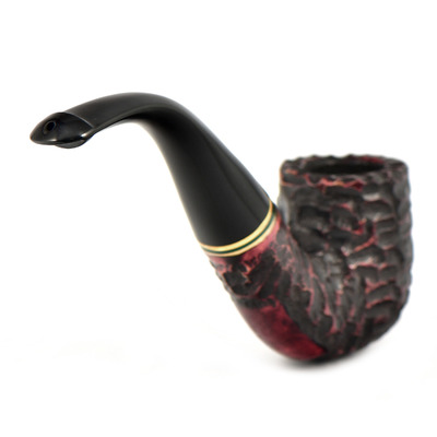 Курительная трубка Peterson Emerald Rustic 338 P-lip, 9 мм