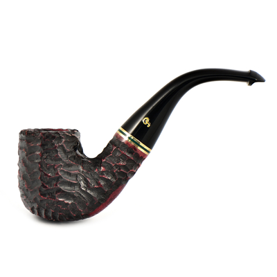 Курительная трубка Peterson Emerald Rustic 338 P-lip, 9 мм