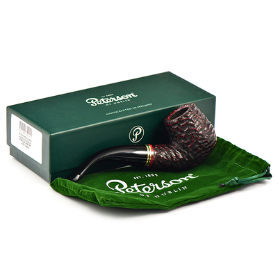 Курительная трубка Peterson Emerald Rustic XL90 P-Lip, 9 мм