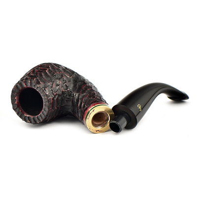 Курительная трубка Peterson Emerald Rustic XL90 P-Lip, 9 мм