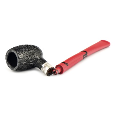 Курительная трубка Peterson Halloween 2024 Dracula SandBlast Barrel, без фильтра