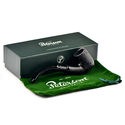 Курительная трубка Peterson Halloween 2025 Standard System 313 SandBlast P-lip, без фильтра