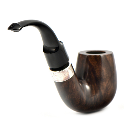 Курительная трубка Peterson House Pipe - Oak Bent P-Lip, без фильтра