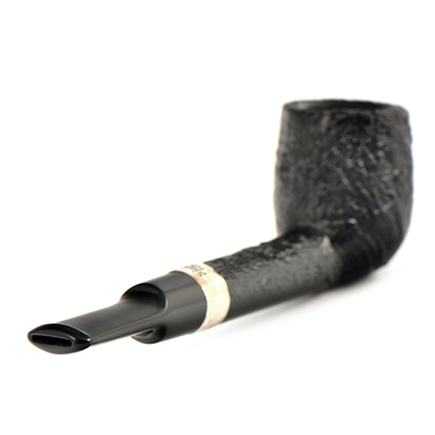 Курительная трубка Peterson Junior SandBlast - Silver Mounted Lovat, без фильтра