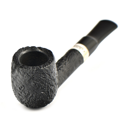 Курительная трубка Peterson Junior SandBlast - Silver Mounted Lovat, без фильтра