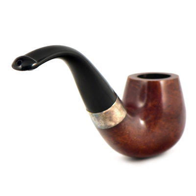 Курительная трубка Peterson Kildare 221 Silver P-Lip, 9 мм