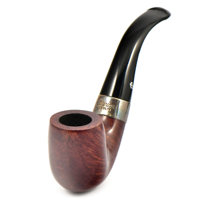 Курительная трубка Peterson Kildare 338 Silver P-Lip, 9 мм