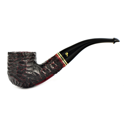 Курительная трубка Peterson Emerald Rustic 01 P-Lip, 9 мм