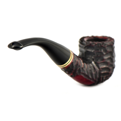 Курительная трубка Peterson Emerald Rustic 01 P-Lip, 9 мм