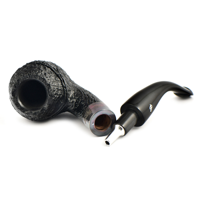 Курительная трубка Peterson Pipe Of The Year 2024 SandBlast P-lip, без фильтра