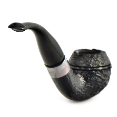 Курительная трубка Peterson Pipe Of The Year 2024 SandBlast P-lip, без фильтра