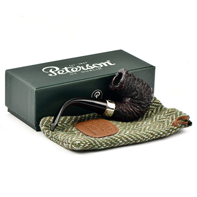 Курительная трубка Peterson Pipe Of The Year 2025 - Rustic P-lip, без фильтра