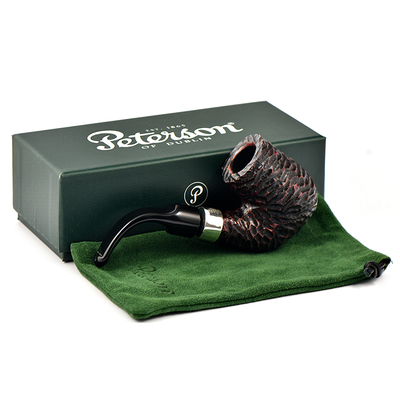 Курительная трубка Peterson Pub pipe Rustic P-Lip, без фильтра