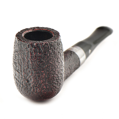 Курительная трубка Peterson Pub pipe Sandblast Billiard P-Lip, без фильтра