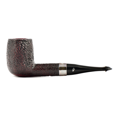 Курительная трубка Peterson Pub pipe Sandblast Billiard P-Lip, без фильтра
