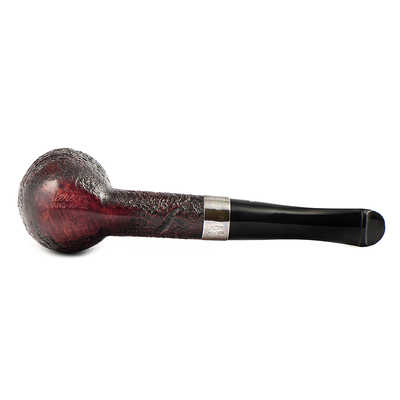 Курительная трубка Peterson Pub pipe Sandblast Billiard P-Lip, без фильтра