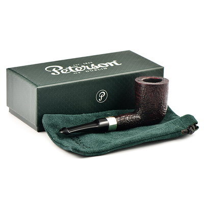Курительная трубка Peterson Pub pipe Sandblast Dublin P-Lip, без фильтра