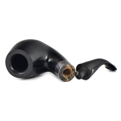 Курительная трубка Peterson Sherlock Holmes - Ebony - Professor P-Lip, без фильтра