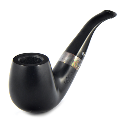 Курительная трубка Peterson Sherlock Holmes - Ebony - Professor P-Lip, без фильтра