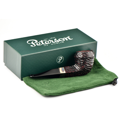 Курительная трубка Peterson Sherlock Holmes - Rustic - Baker Street P-Lip, без фильтра
