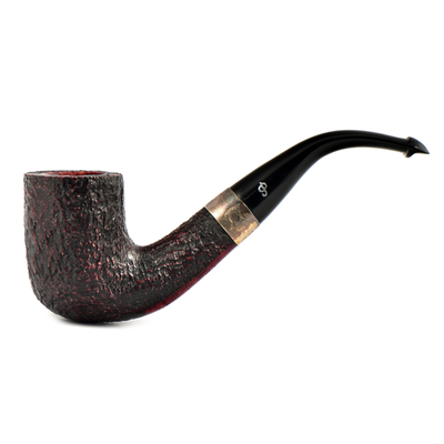 Курительная трубка Peterson Sherlock Holmes Sandblast Rathbone P-Lip, без фильтра