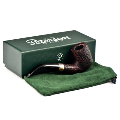 Курительная трубка Peterson Sherlock Holmes Sandblast Rathbone P-Lip, без фильтра