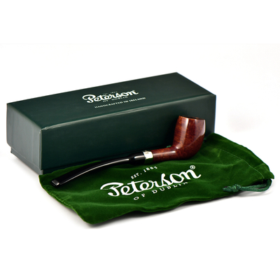 Курительная трубка Peterson Speciality Pipes - Belgique - Smooth Nickel Mounted, без фильтра